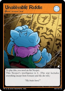 Unsolvable Riddle